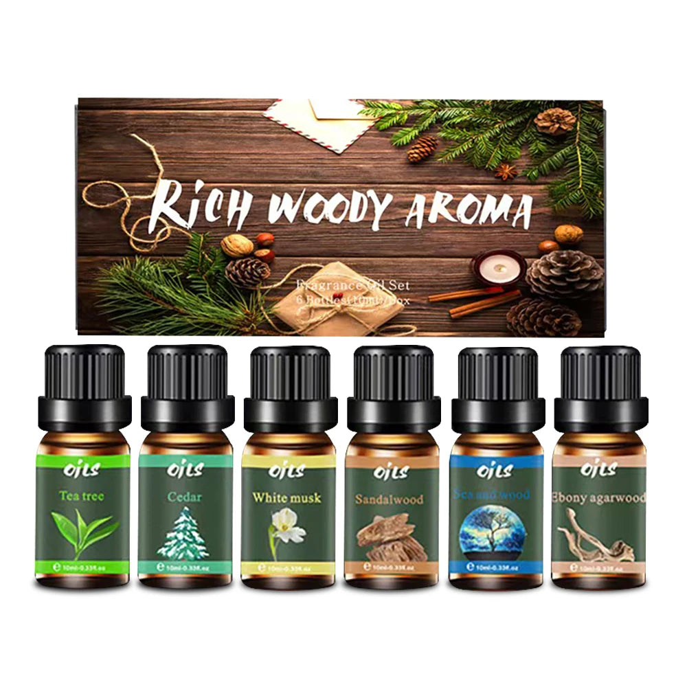 VibeVital™ PureScents – 6-Piece Essential Oil Set